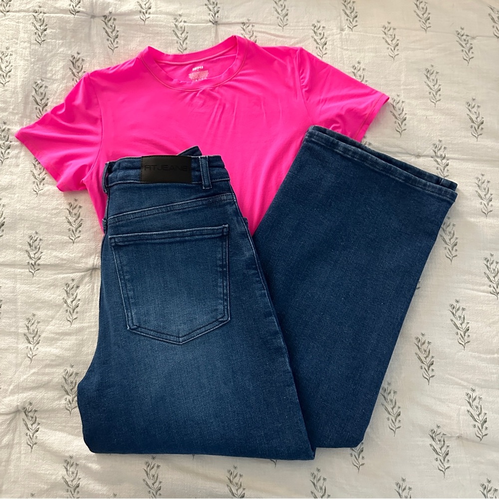 FIT JEANS BAGGY SIZE MEDIUM EXCELLENT CONDITION